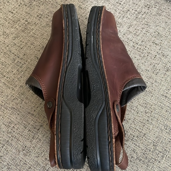 Naot Men’s Brown  Glacier Buffalo Leather  Size 46  US 13 - 13.5